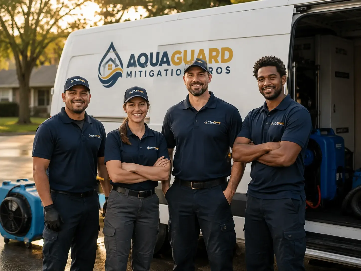 Water Damage Mitigation company in Rockville, NE